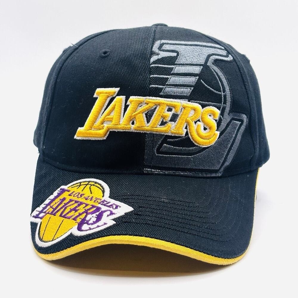 RARE VTG.90's KOBE No.8 L.A. LAKERS NBA DREW PEARSON ADJUSTABLE BALL CAP HAT